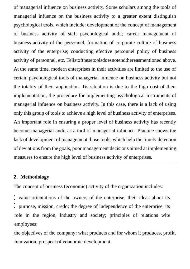 Business activity 4
