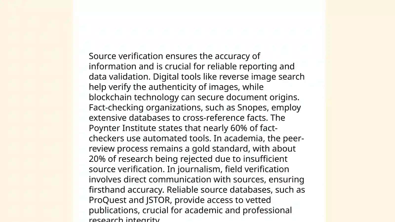 Investigative Journalism Techniques 4