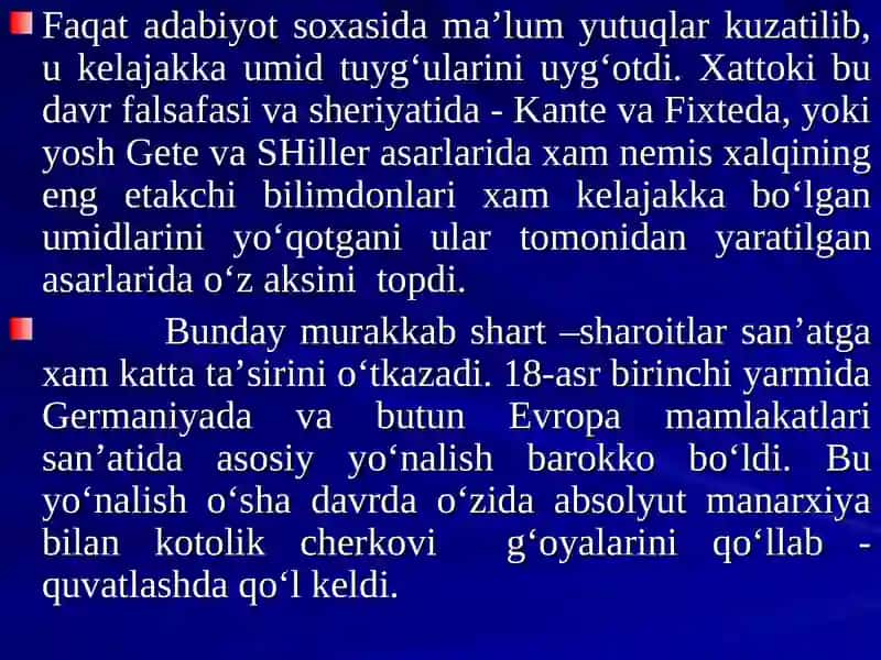 18-asr GERMANIYA SAN’ATI 4