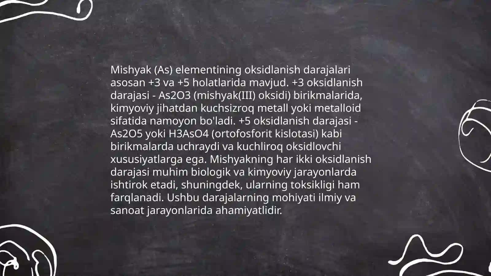 Mishyak birikmalari 4