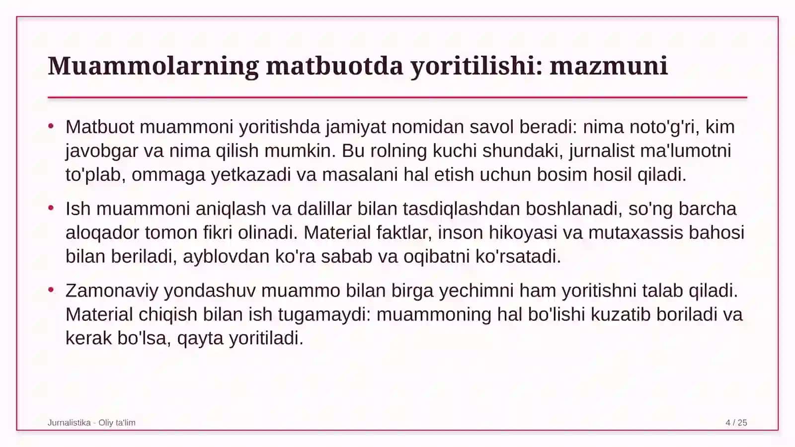 Konserva zavodlarida muammolarning matbuotda yoritilishi 4