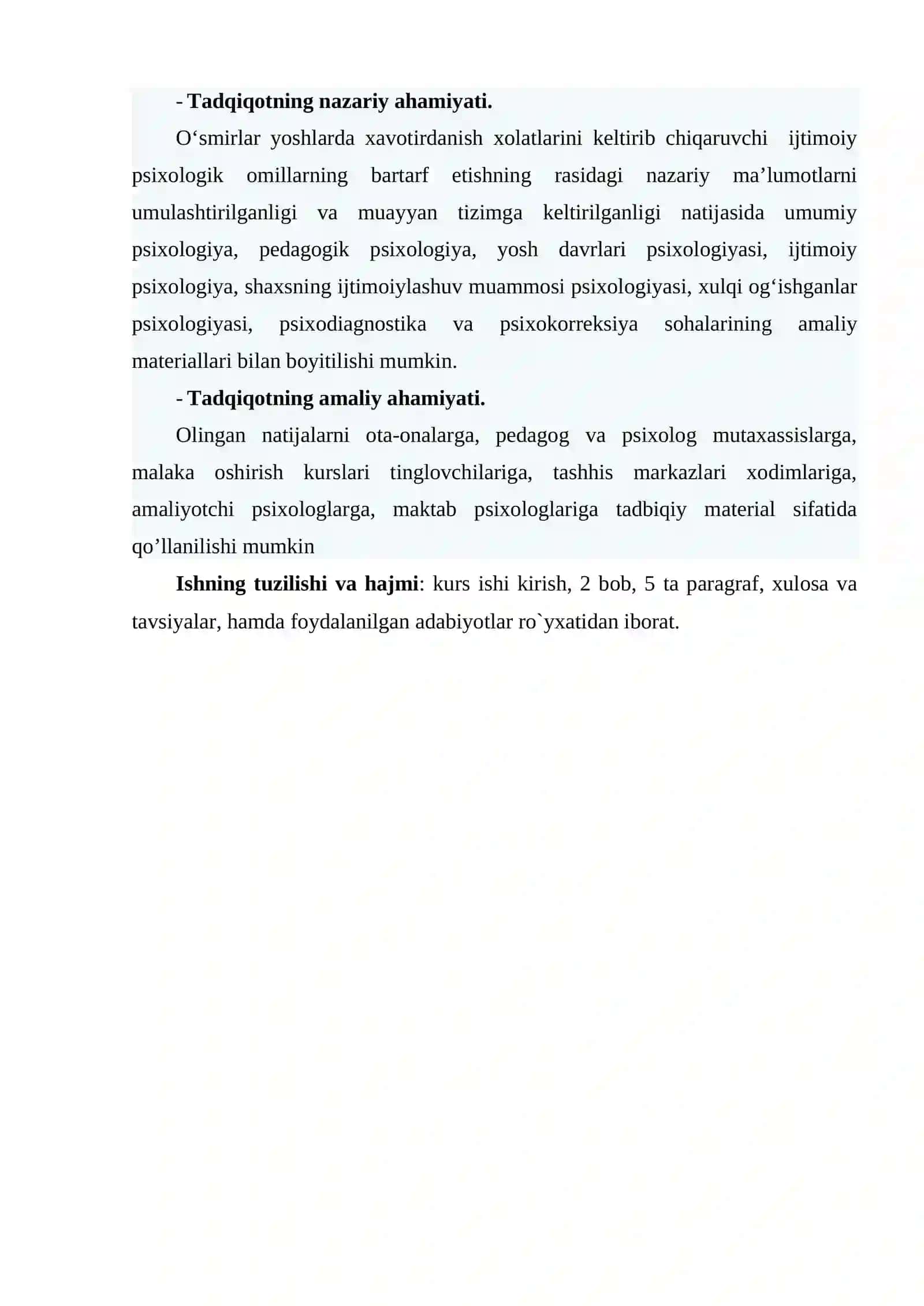 BOLALAR VA O'SMIRLARNING IJITMOIY HIMOYAGA MUHTOJ GURUHLAR QATLAMIGA KIRISHNING SABABLARI 4