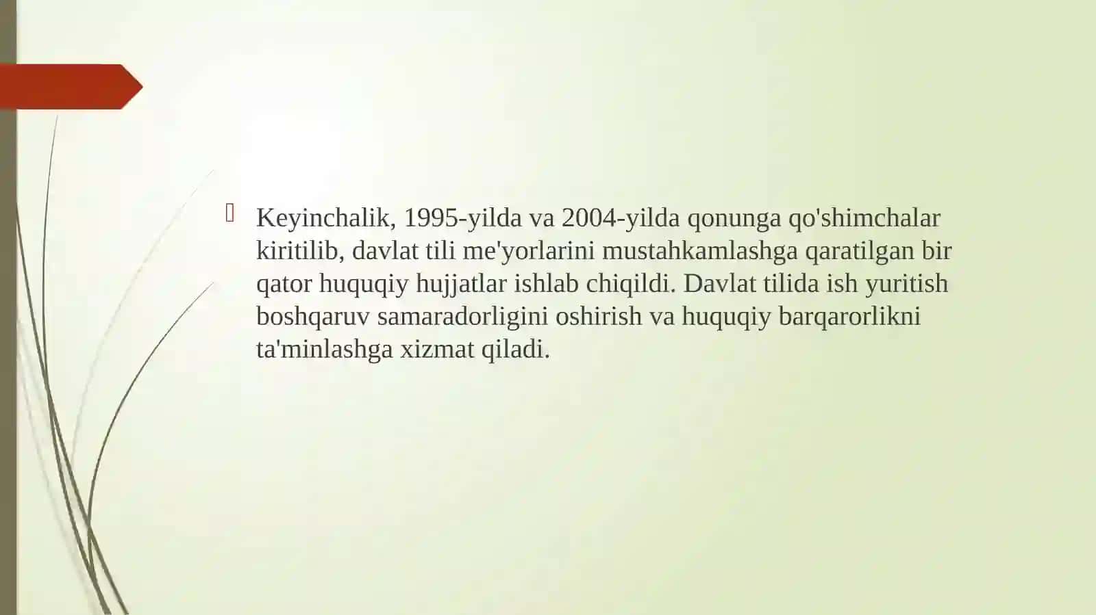 Davlat tilida ish yuritishni samarali tashkil qilish chora-tadbirlari to‘g‘risi 4