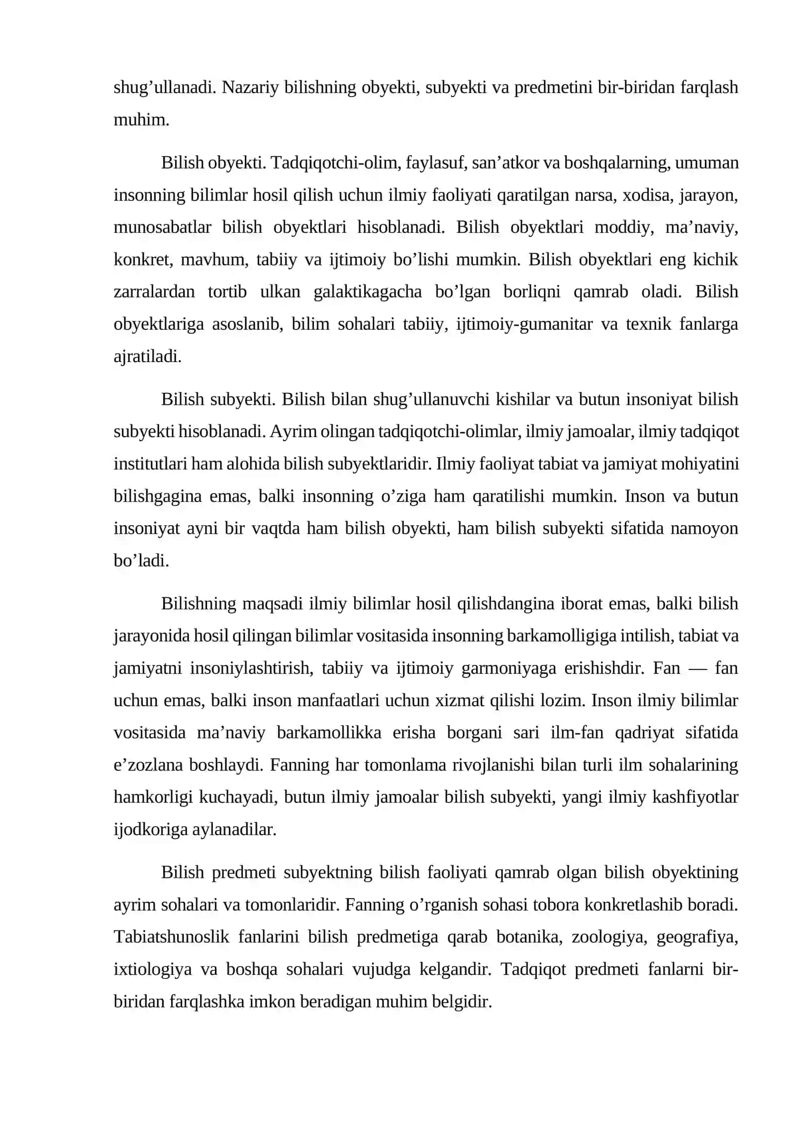 Ilmiy bilimlarning asosiy belgilari 4
