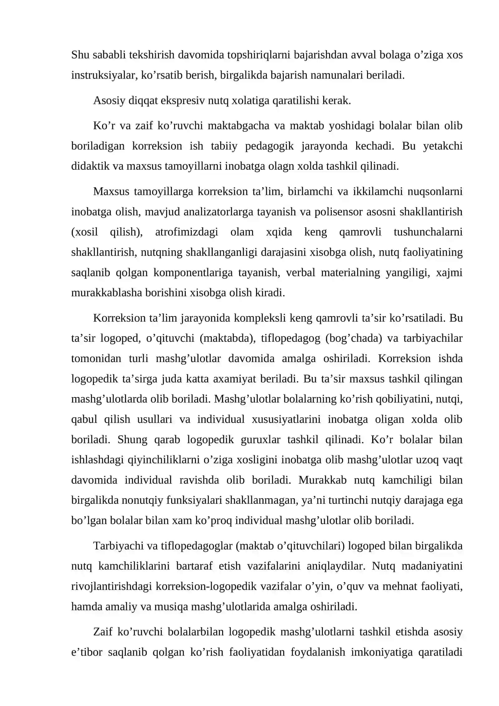 Logopedik ishlar 4