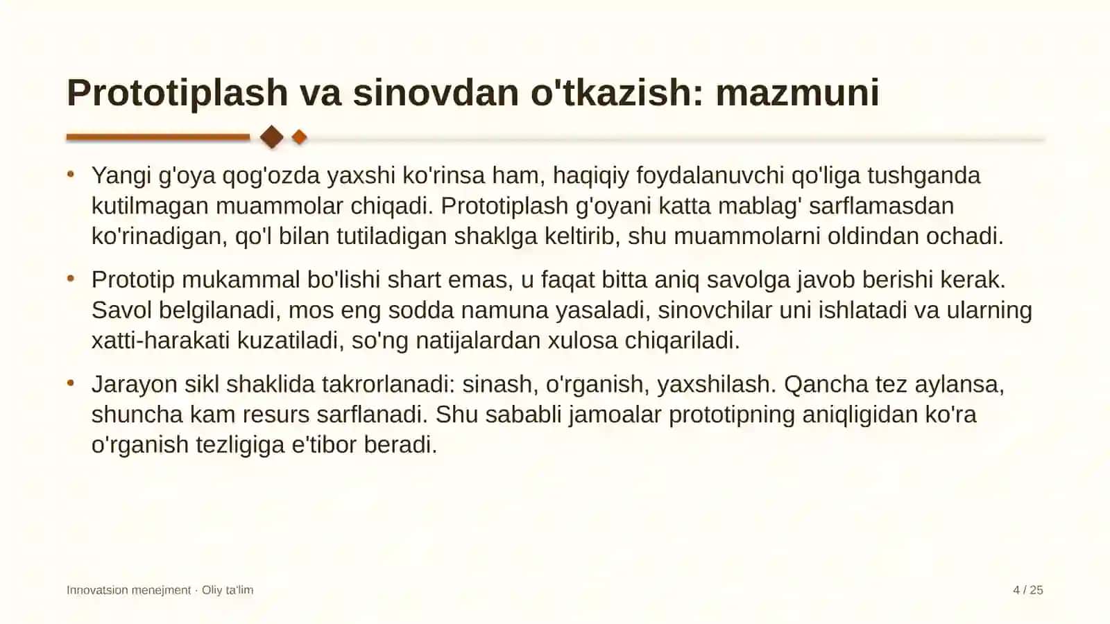 vinochilik korxonalarida prototiplash va sinovdan o'tkazish 1130 4