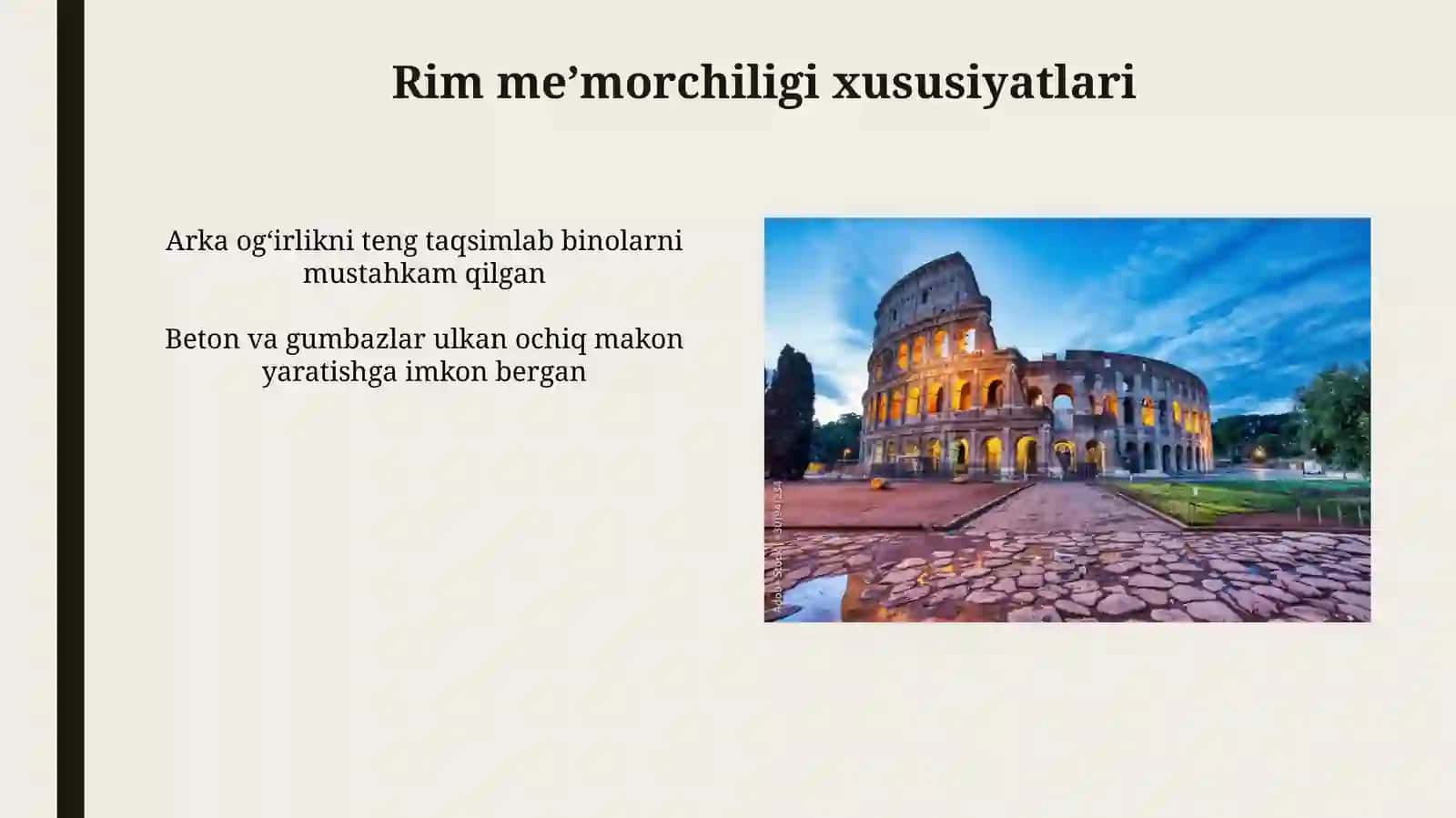 Rim San'ati va Me'morchiligi 4