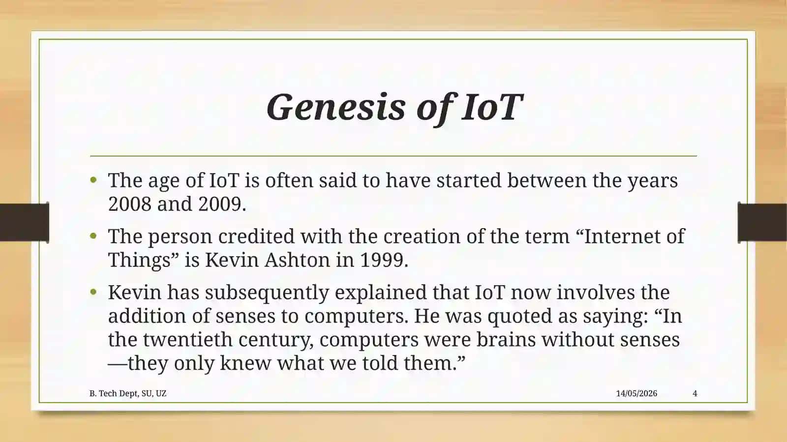 Internet of Things 4