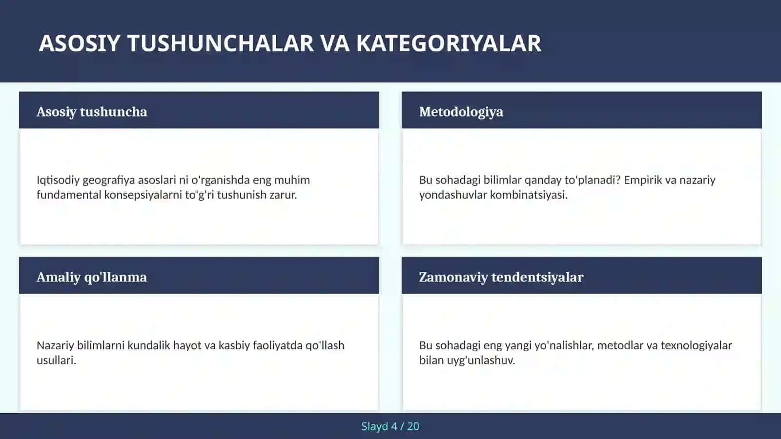 IQTISODIY GEOGRAFIYA ASOSLARI 4