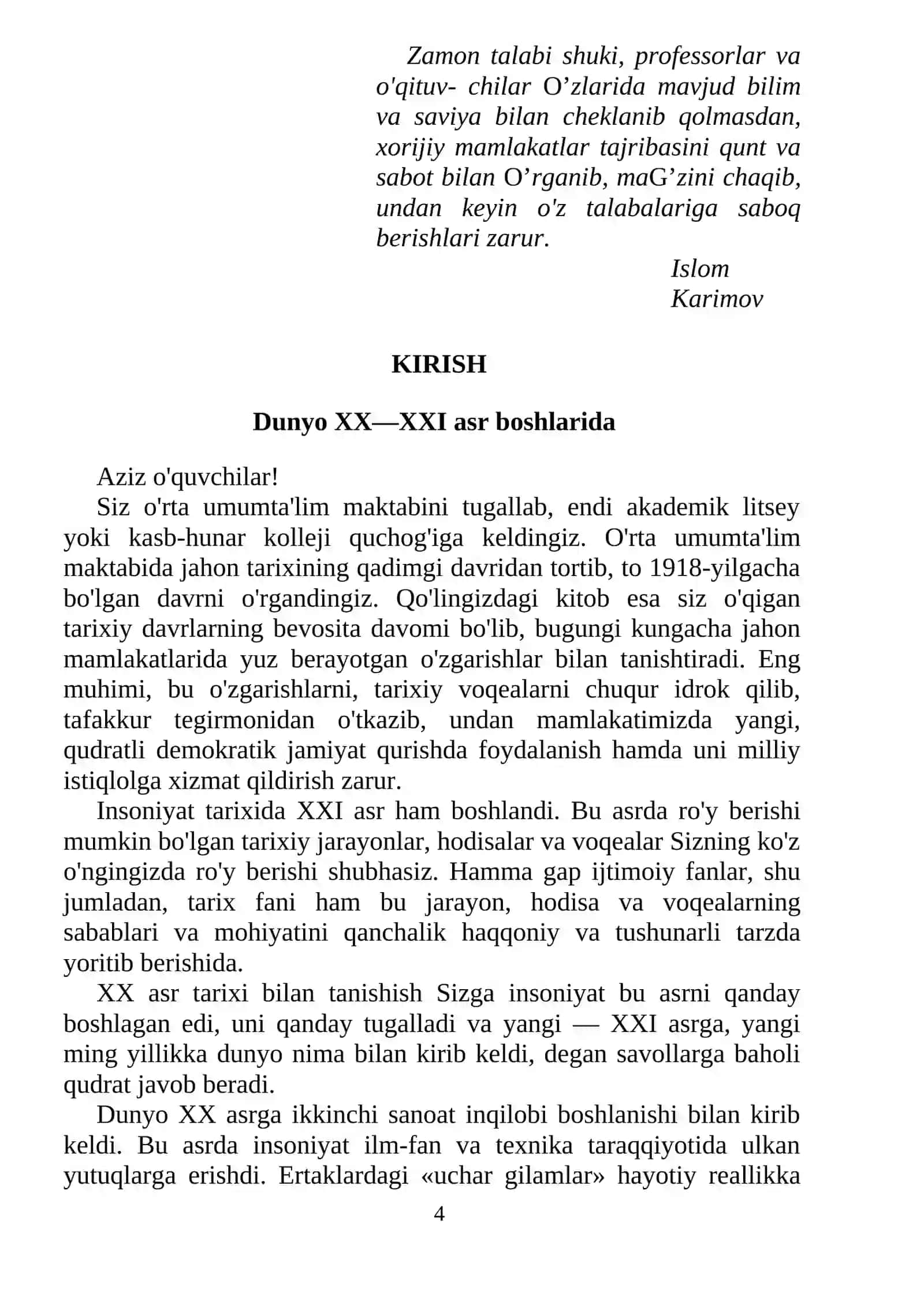Jahon tarixi 4