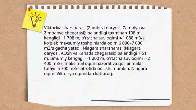 Dunyodagi sharsharalar 4