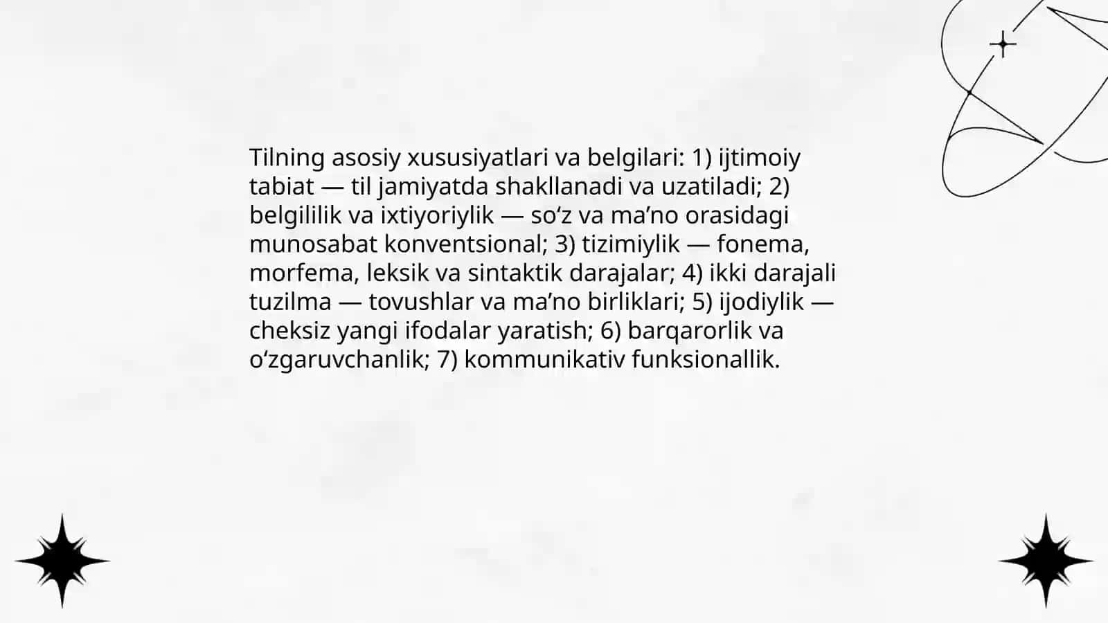 3-maruza. Til va nutq tariflari 4