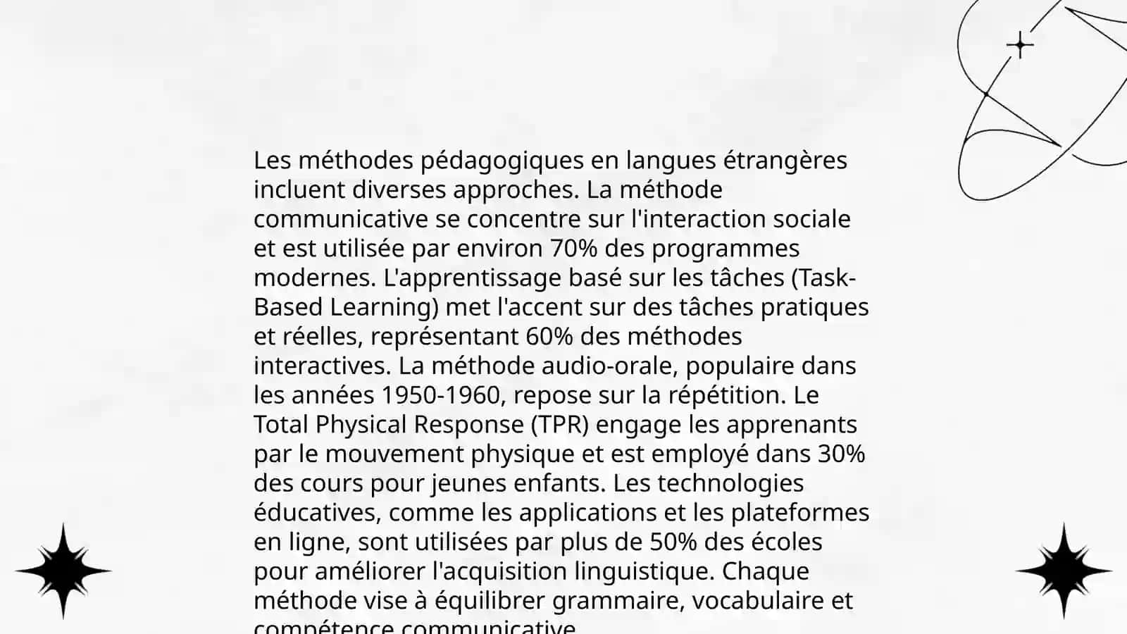 Lenseignemt des langues étrangères 4
