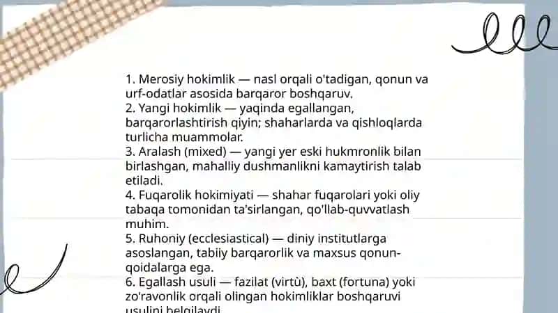 Makiavellining "xukmdor" asari 4