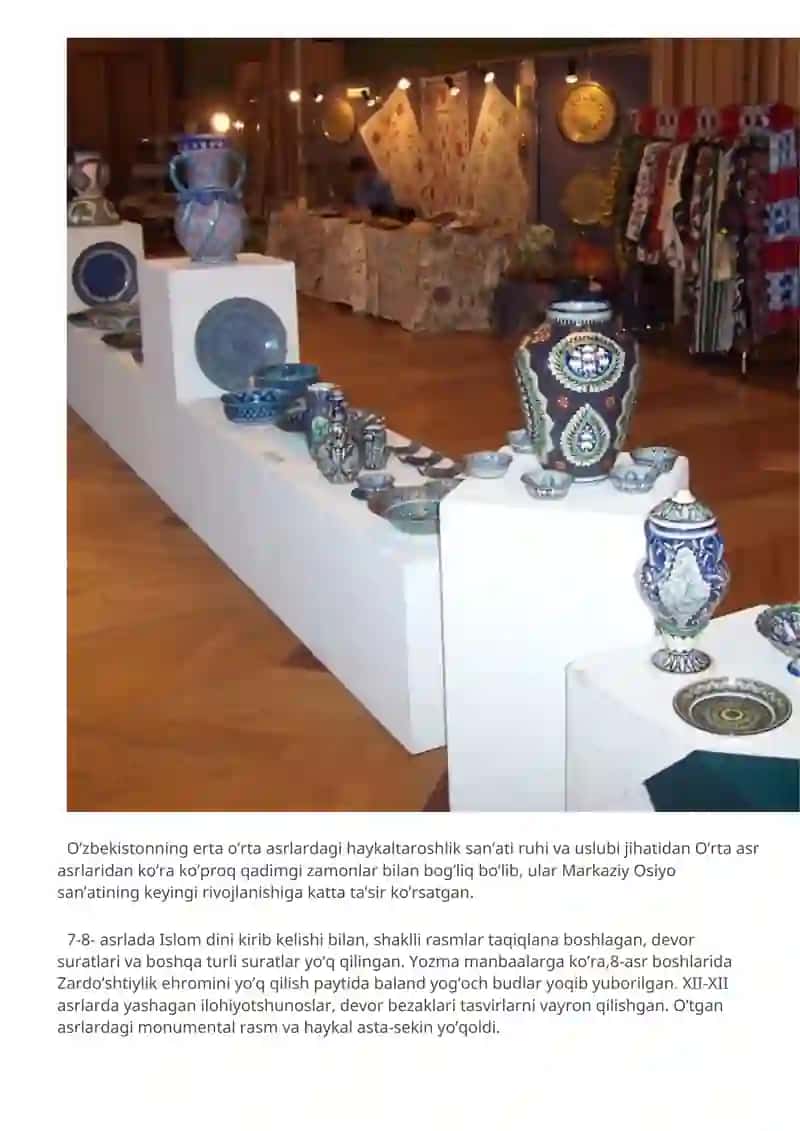 O’zbekiston san’ati tarixi 4