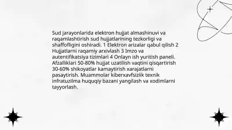 Elektron sud (e-sud) tizimi 4