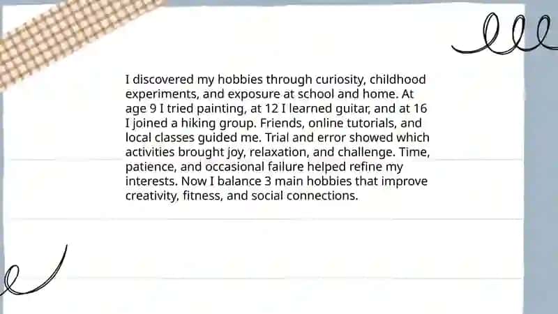 My favorite hobby 4