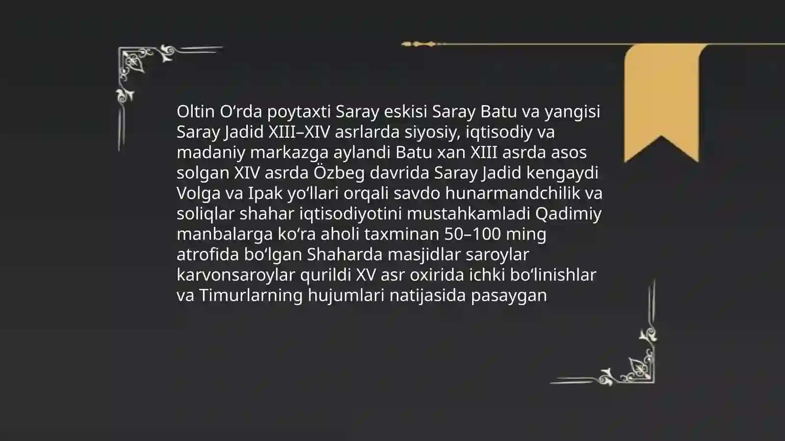 Oltin Oʻrda xonligi 4