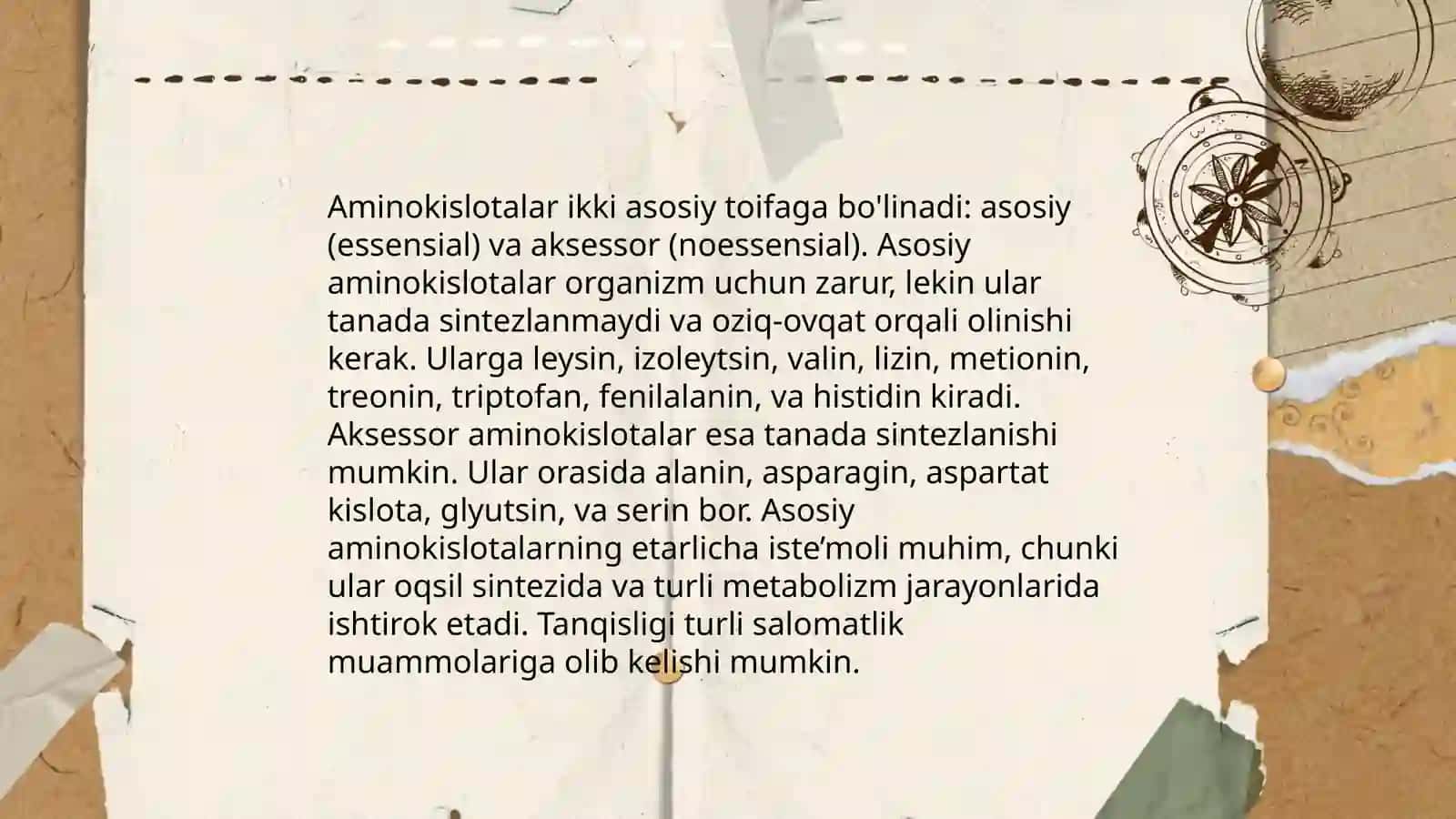 Aminokislotalar 4