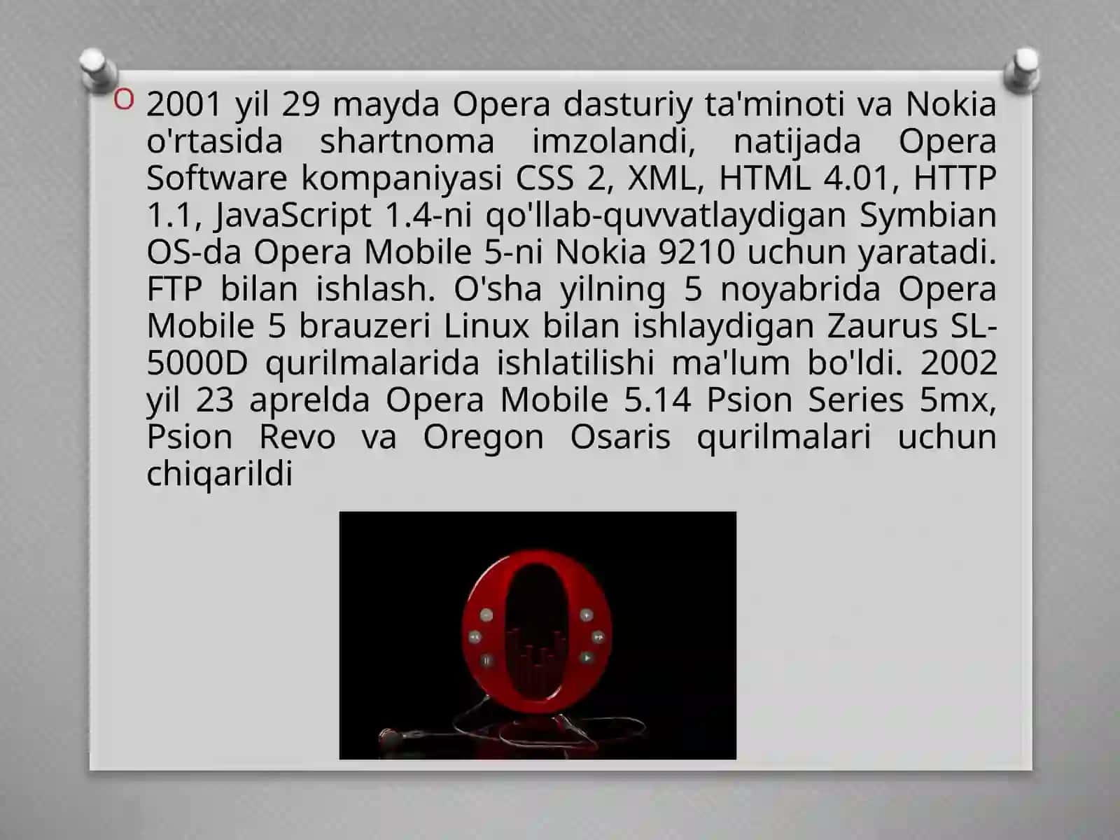Opera Mobile 4