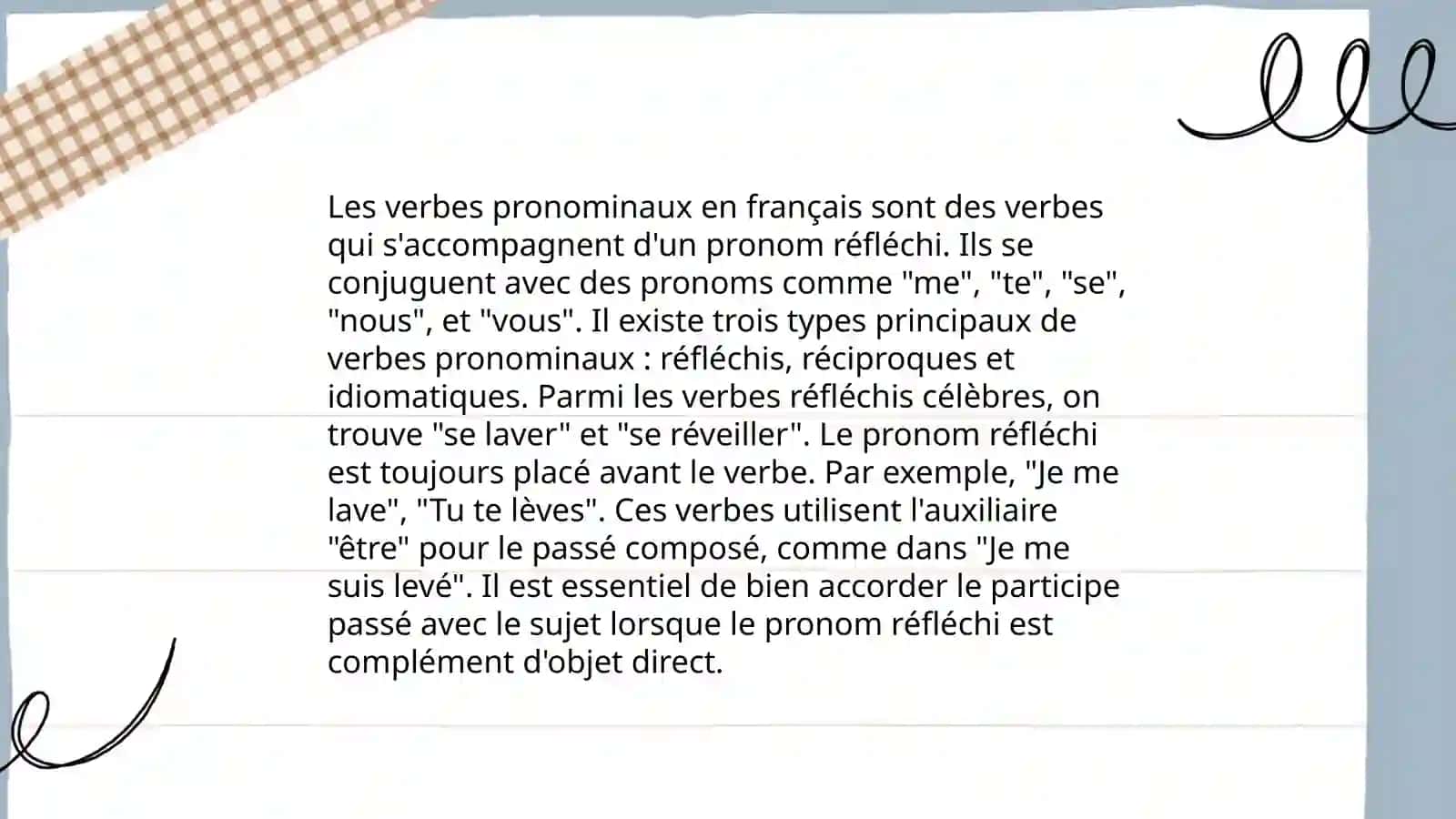 Le verbe et ses catégories grammaticales 4