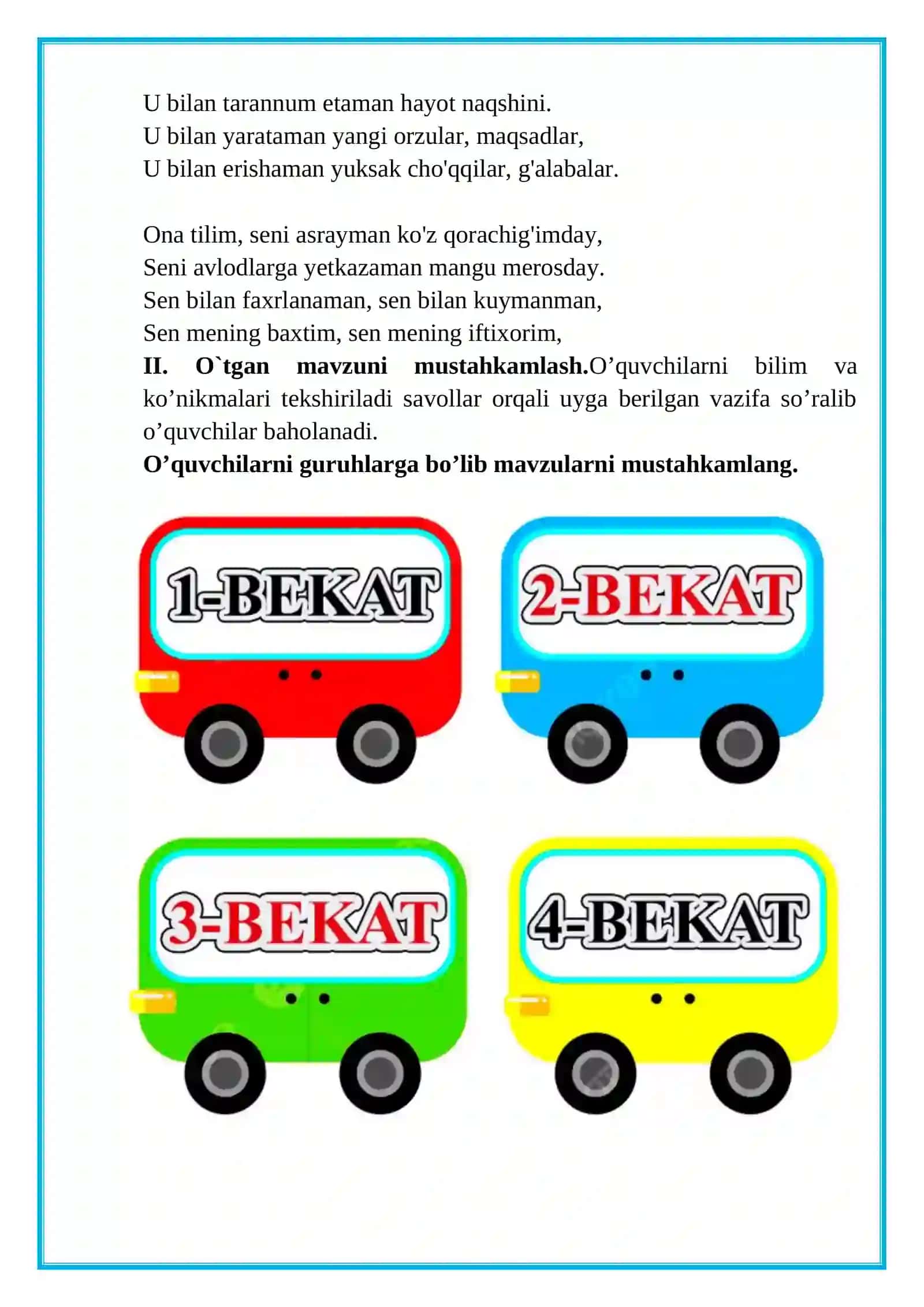3-sinf. Ona tili. So'roq gap. 4