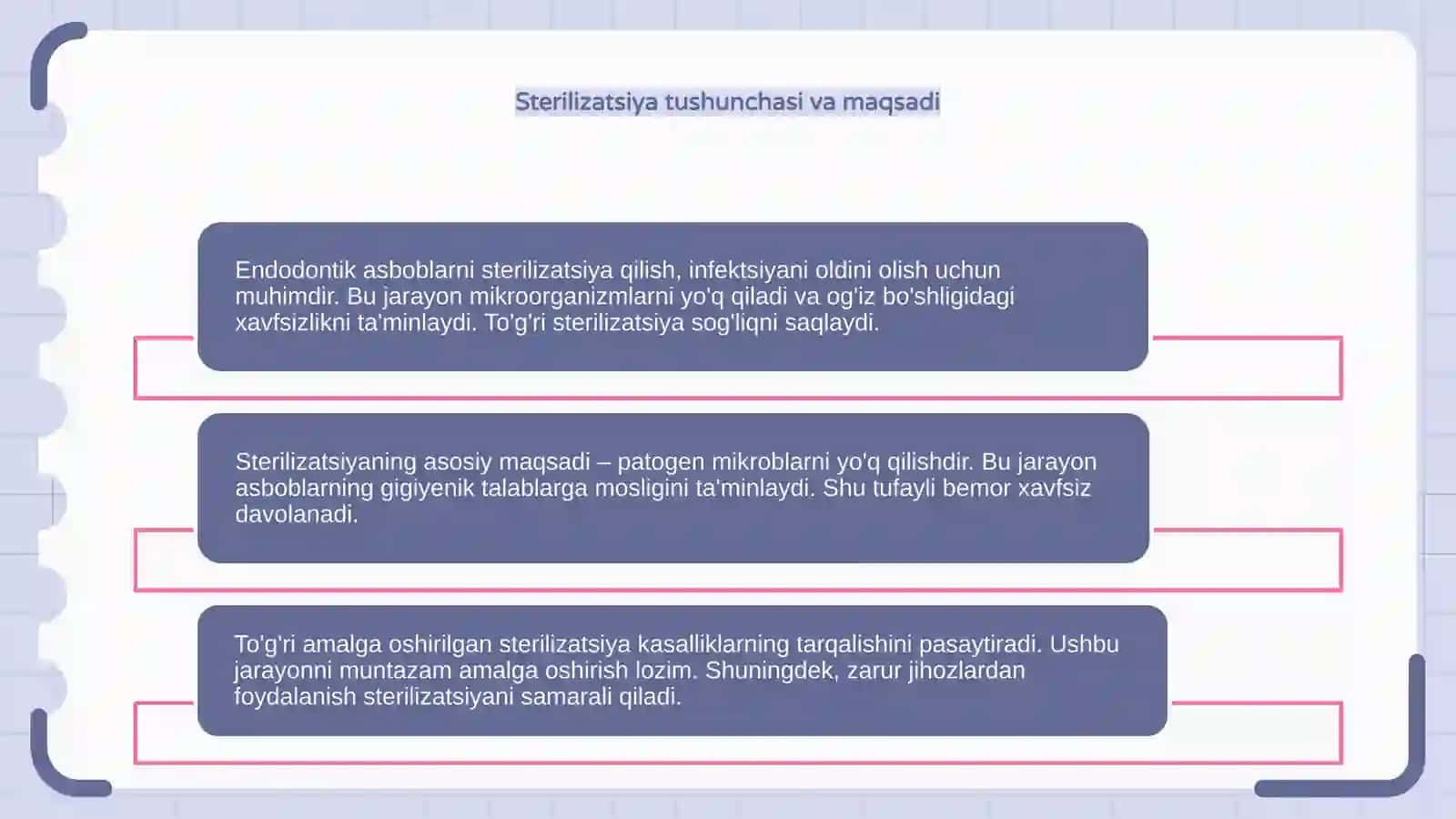 Endodontik asboblar sterilizasiyasi 4