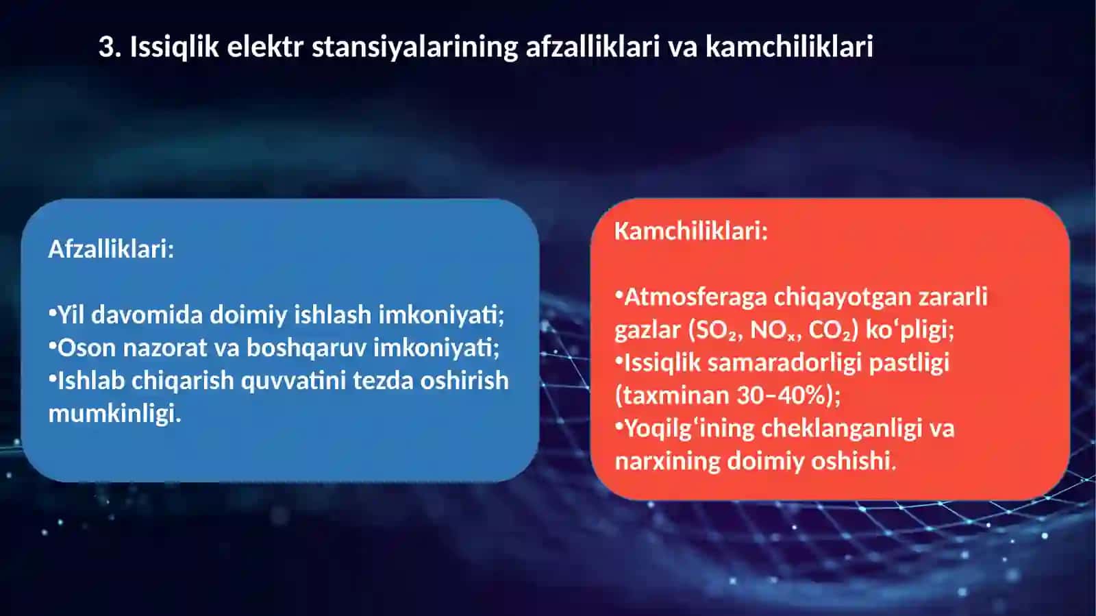 Issiqlik elektr stansiyalari 4