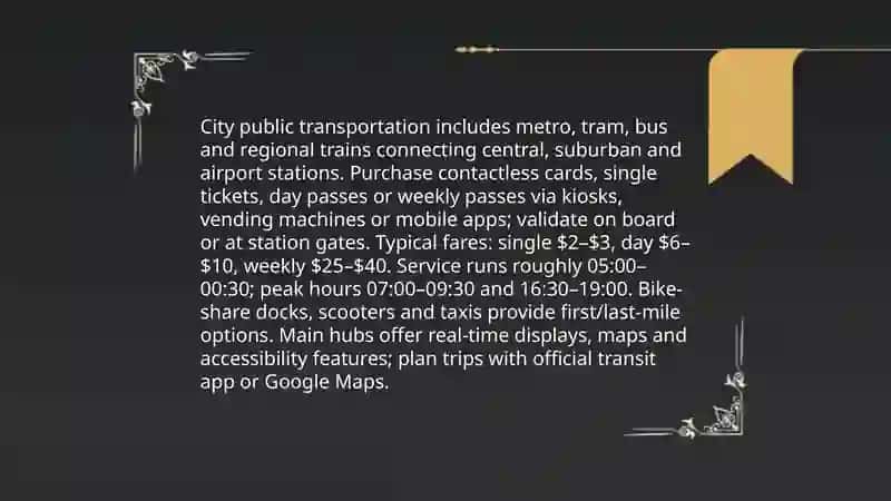 Plan: City landmarks and must-see sights 4