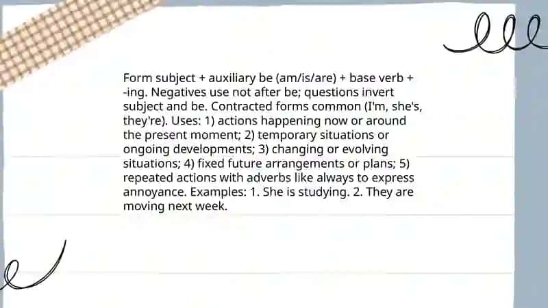 Mastering verb tenses 4