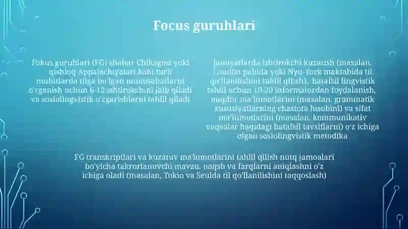 Sotsiolingvistikmetodlar 4