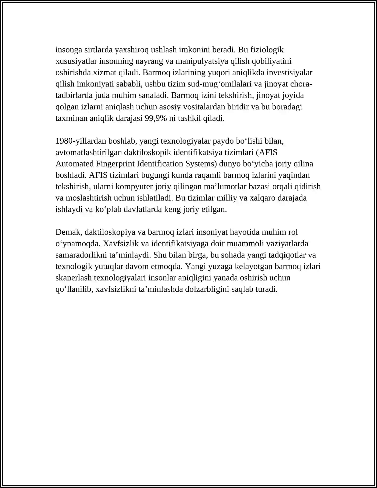 KRIMINALISTIK TEXNIKA MAVZUSIDA PREZENTATSIYA 4