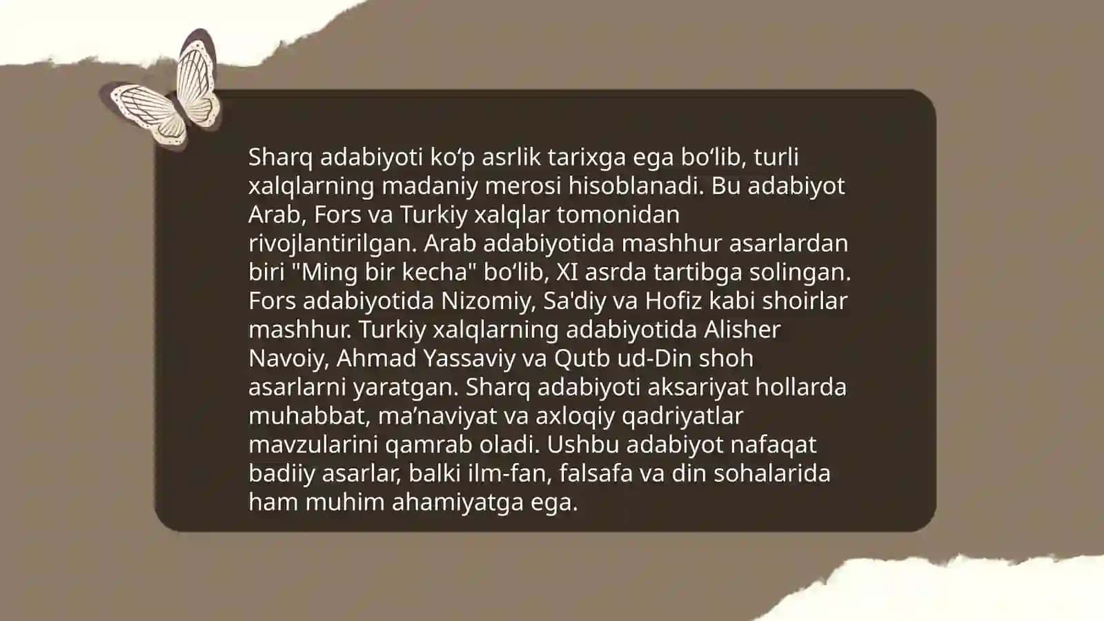 Sharqshunoslikka kirish 4