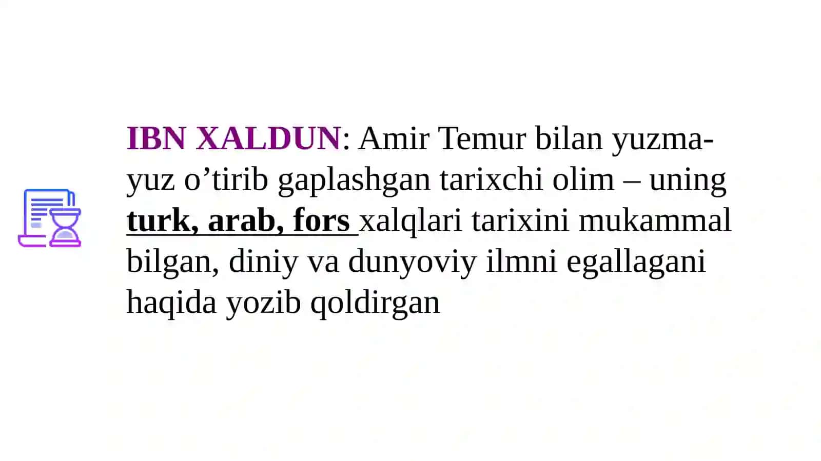 Amir Temur hokimiyati tepasiga kelishi 4