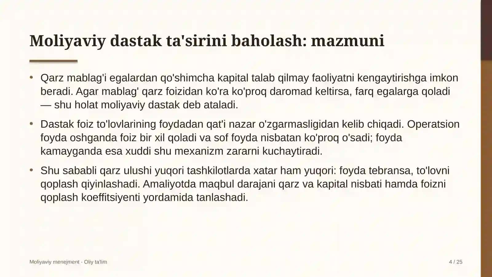 ekologiya sohasida moliyaviy dastak ta'sirini baholash 3219 4