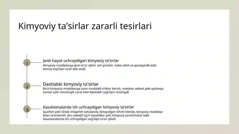 Kimyoviy taʼsirlar 4