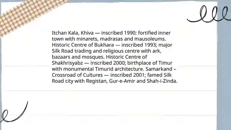 Tourism in Uzbekistan 4