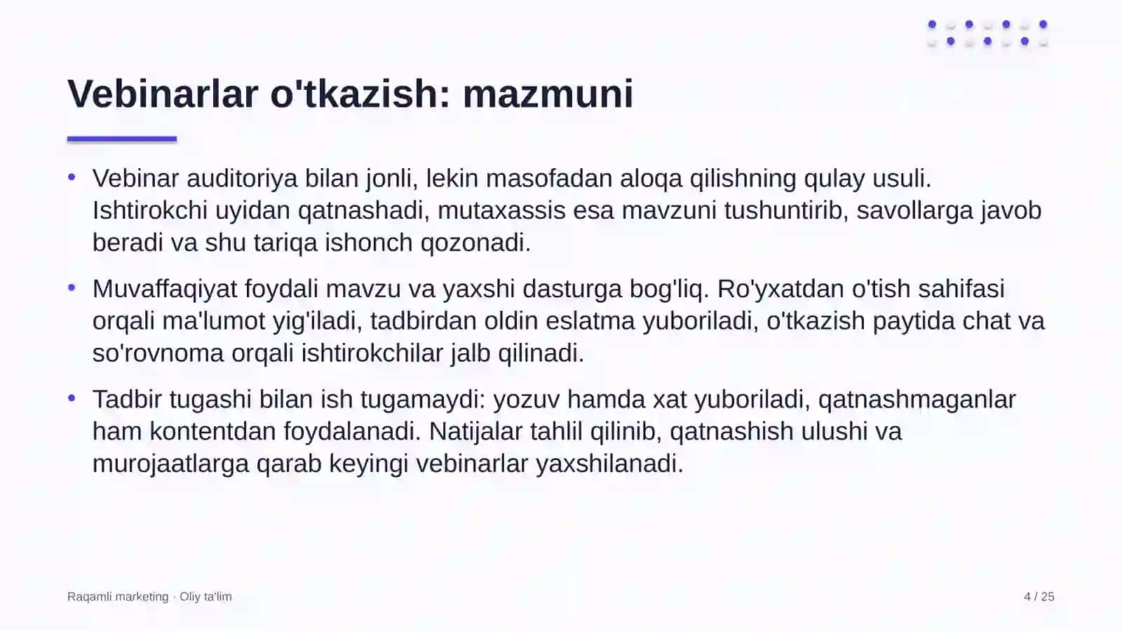 metropolitenda vebinarlar o'tkazish 2050 4
