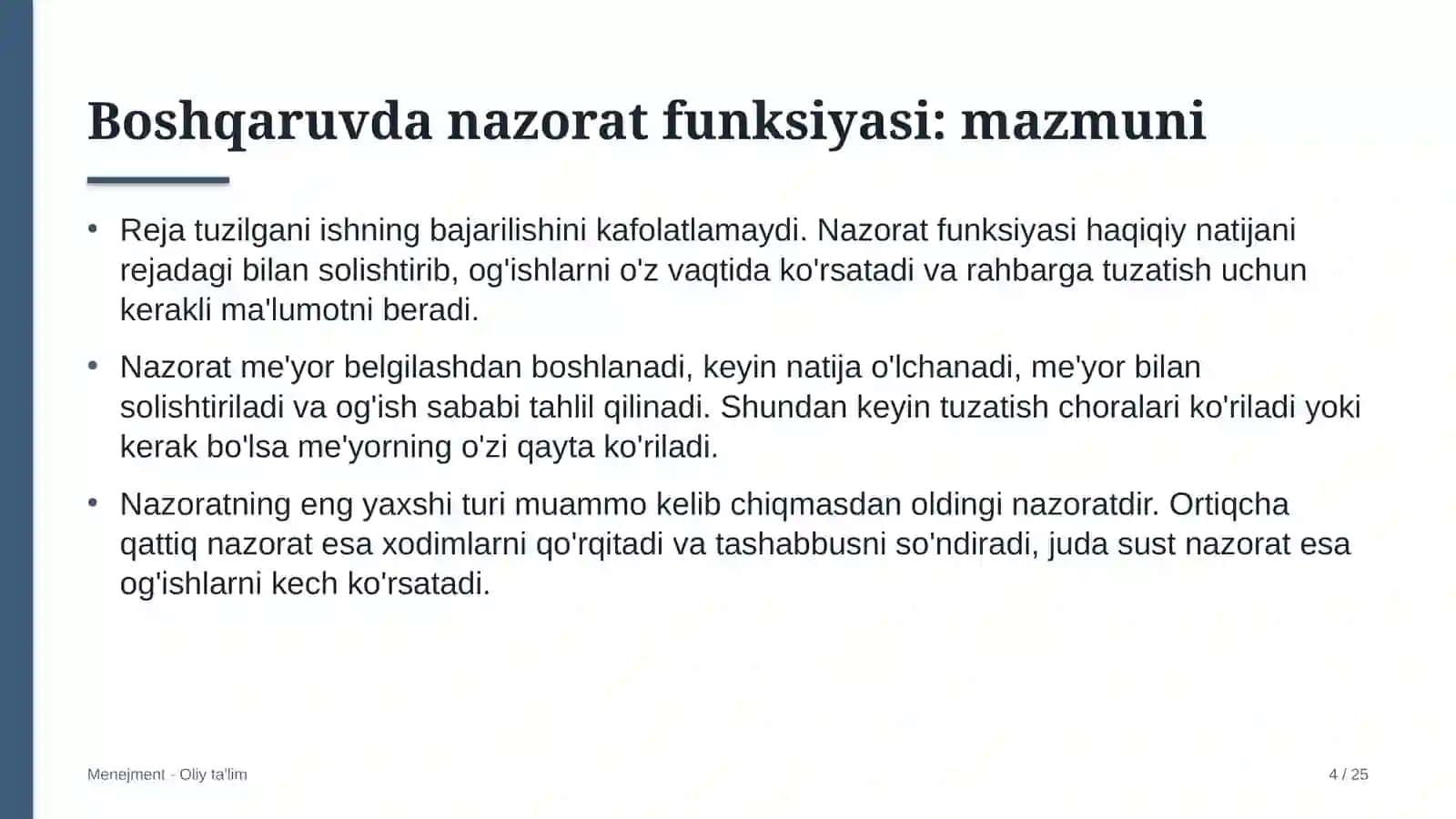 teatr studiyalarda boshqaruvda nazorat funksiyasi 3264 4
