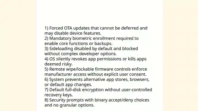 Arrogant security for phone users 4