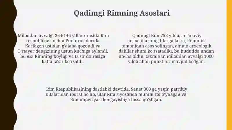 Qadimgi Rim Tarixi 4