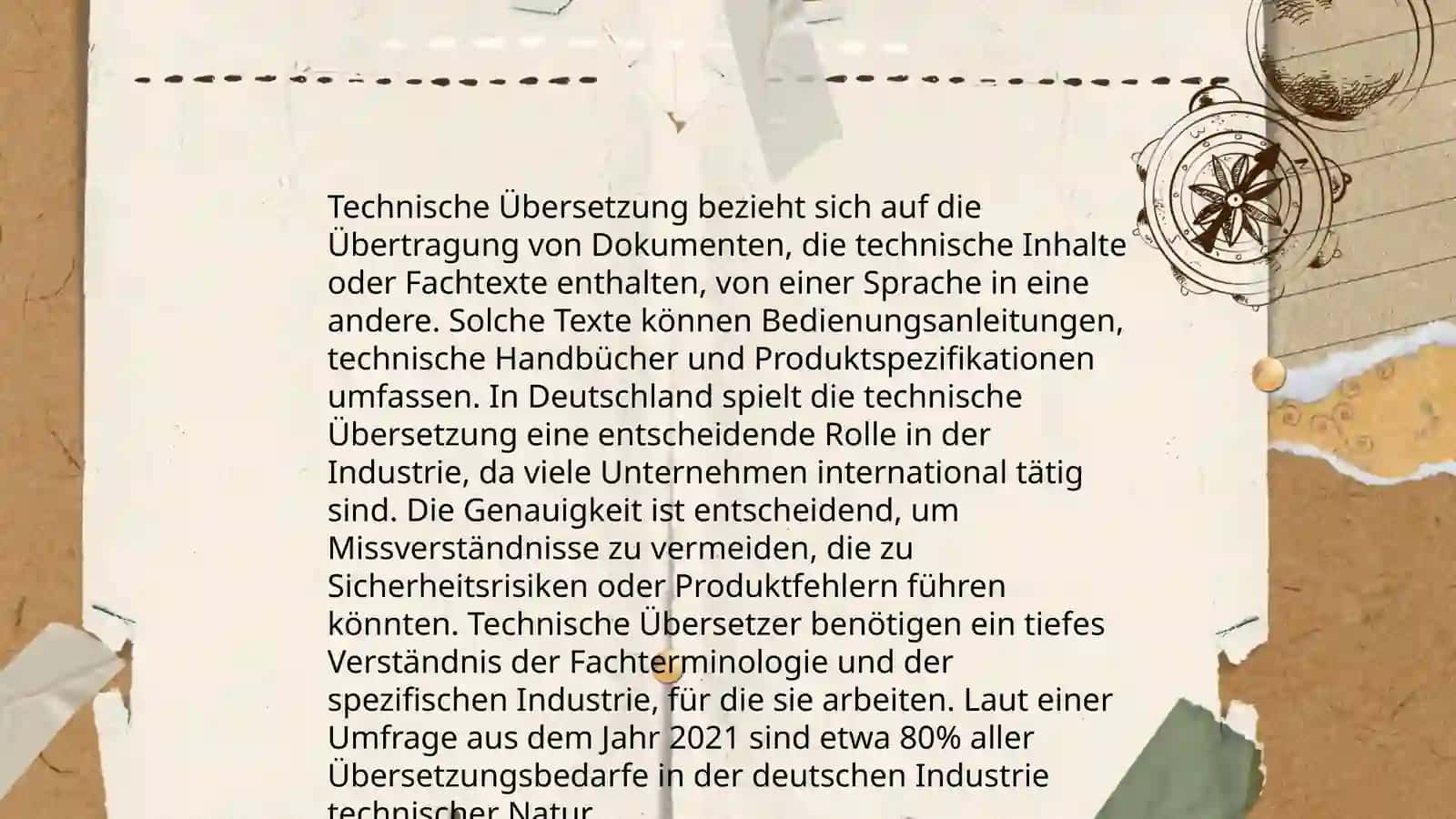 Merkmale der Wissenschaftlichen und Technischen Übersetzung 4