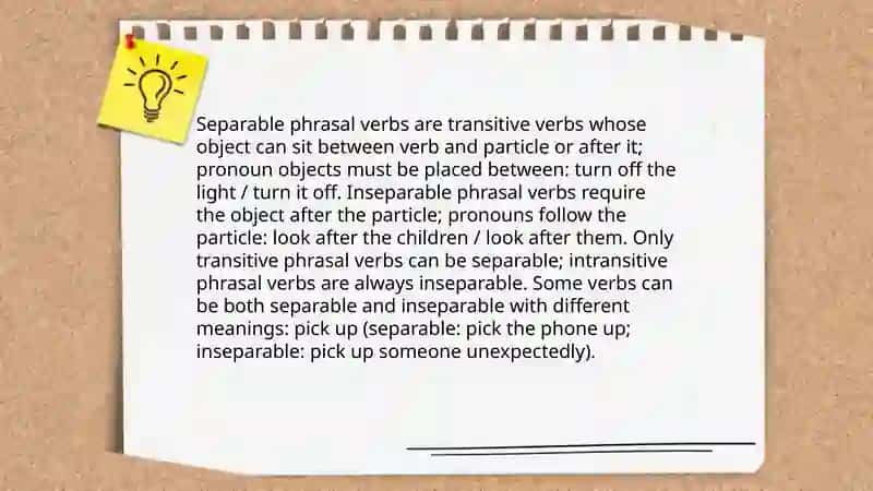 Phrasal verbs 4