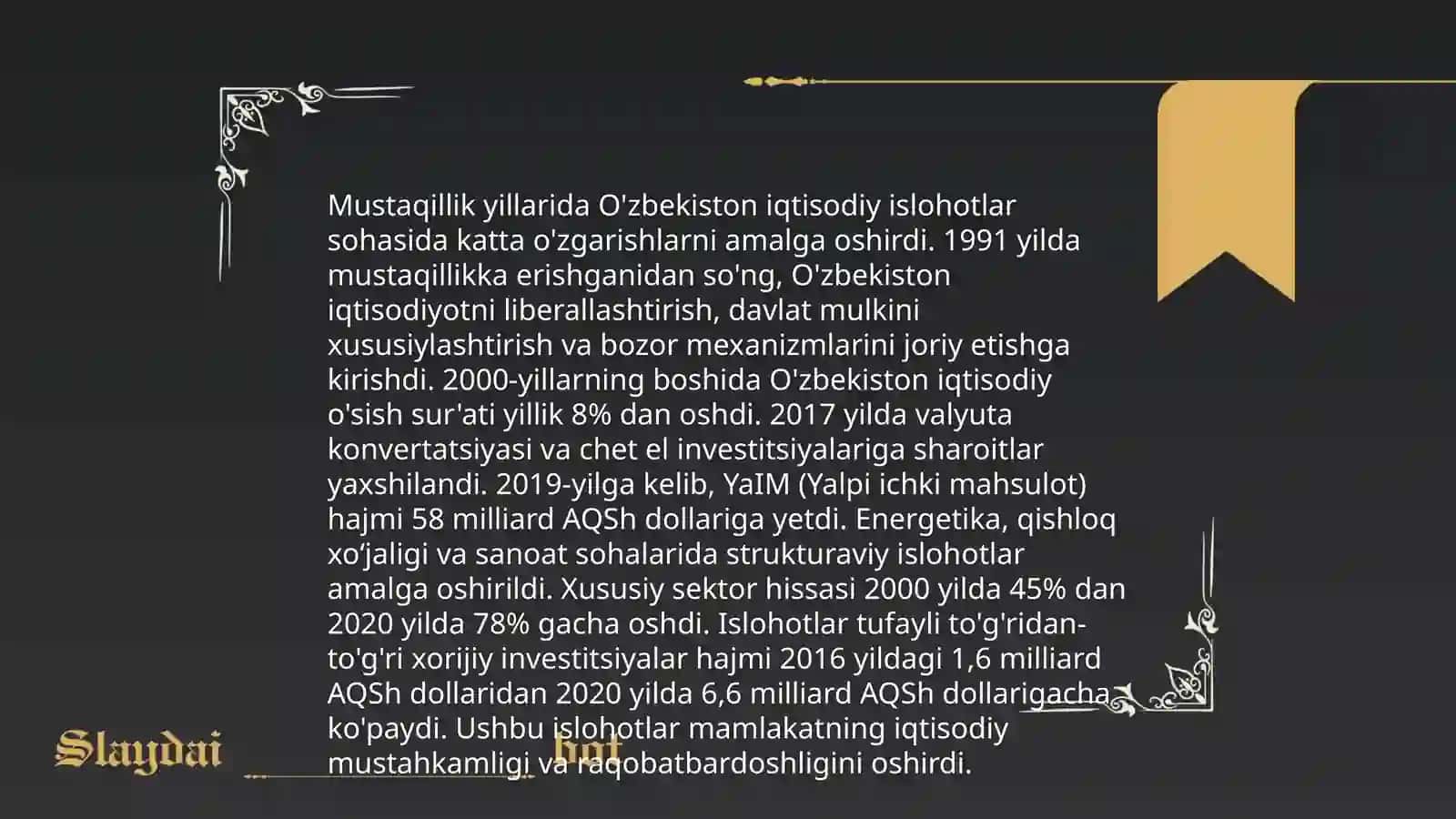 Mustaqillik yillarida Ergashov Norkamol 4