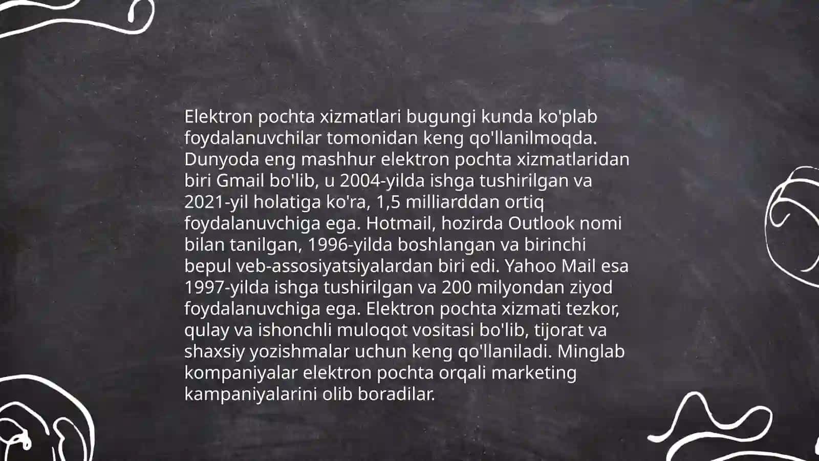 Internet xizmatlari turlari 4