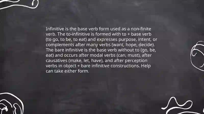 Gerund and Infinitive 4