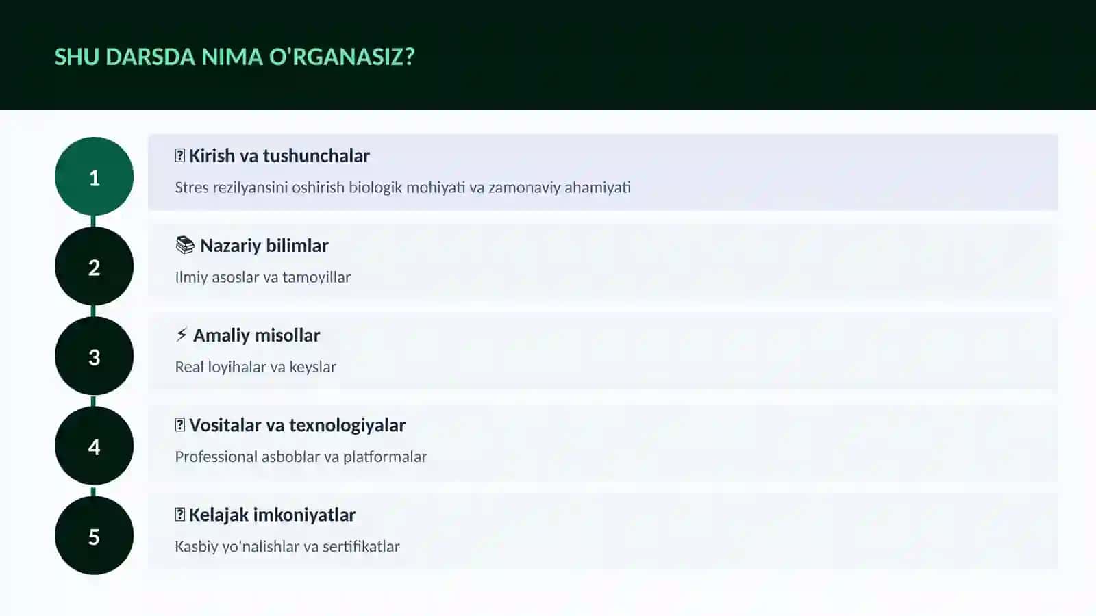 Stres rezilyansini oshirish biologik 4