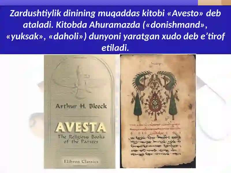 Avesto-ilk yozma manba 4