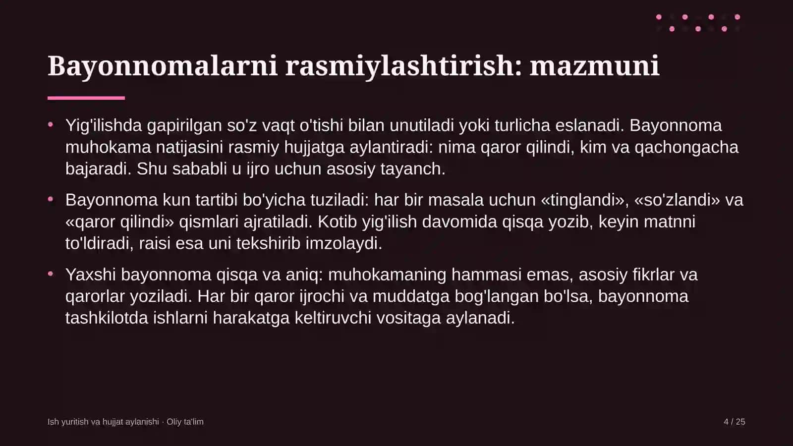 Islomiy moliya tashkilotlarida bayonnomalarni rasmiylashtirish 4