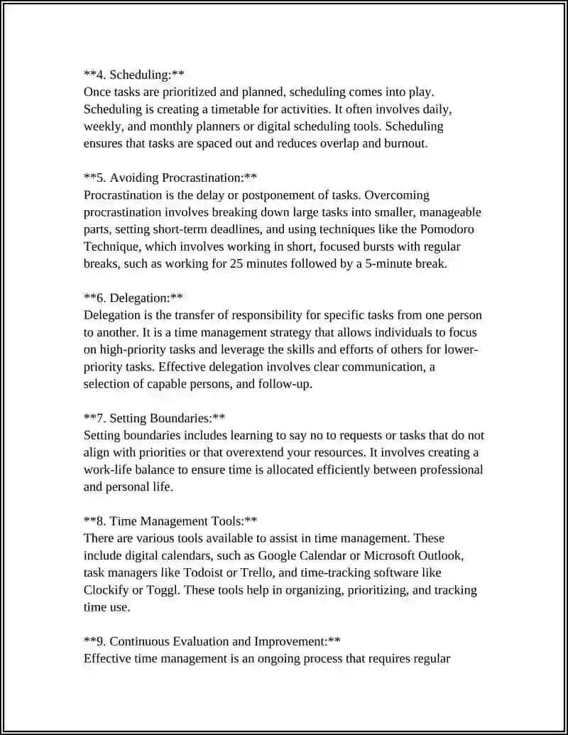 ABOUT TIME.TIME MANAGMENT 4